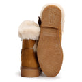 Hush Puppies Hannah Stivali Marroni In Camoscio Da Donna