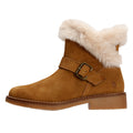 Hush Puppies Hannah Stivali Marroni In Camoscio Da Donna