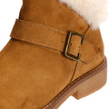 Hush Puppies Hannah Stivali Marroni In Camoscio Da Donna