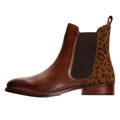 Hush Puppies Colette Stivaletti Da Donna In Pelle Scamosciata A Stampa Leopardata