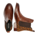 Hush Puppies Colette Stivaletti Da Donna In Pelle Scamosciata A Stampa Leopardata