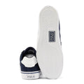 Ralph Lauren Hanford III Scarpe Da Ginnastica Blu In Pelle Da Uomo