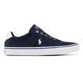 Ralph Lauren Hanford III Scarpe Da Ginnastica Blu In Pelle Da Uomo