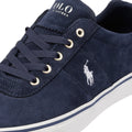 Ralph Lauren Hanford III Scarpe Da Ginnastica Blu In Pelle Da Uomo