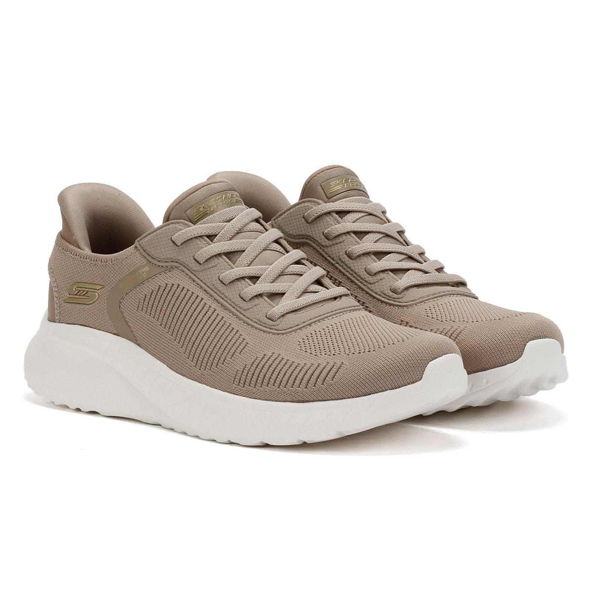 Skechers BOBS Squad Chaos Scarpe Da Ginnastica Beige Da Donna