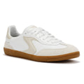Skechers Hotshot Kickoff Scarpe Da Ginnastica Bianche In Pelle Da Donna