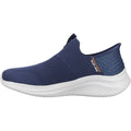 Skechers Ultra Flex 3.0 Smooth Step Sneakers Da Uomo In Poliestere Blu Scuro