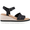 TOMS Darya Sandali Neri Da Donna In Sintetico