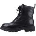 Hush Puppies Rhea Stivali Da Donna In Pelle Nera