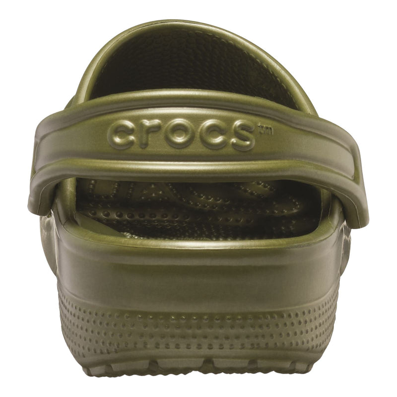 Crocs Classic Croslite Rubber Slides Military Green