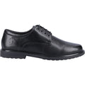 Hush Puppies Verity Slip On Scarpe Nere Stringate Brogue Da Donna In Pelle