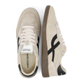 Pompeii Elan Sala Sneakers Bianche In Camoscio Da Uomo