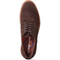 Base London Hatfield Scarpe Stringate In Pelle Marrone Scuro Da Uomo
