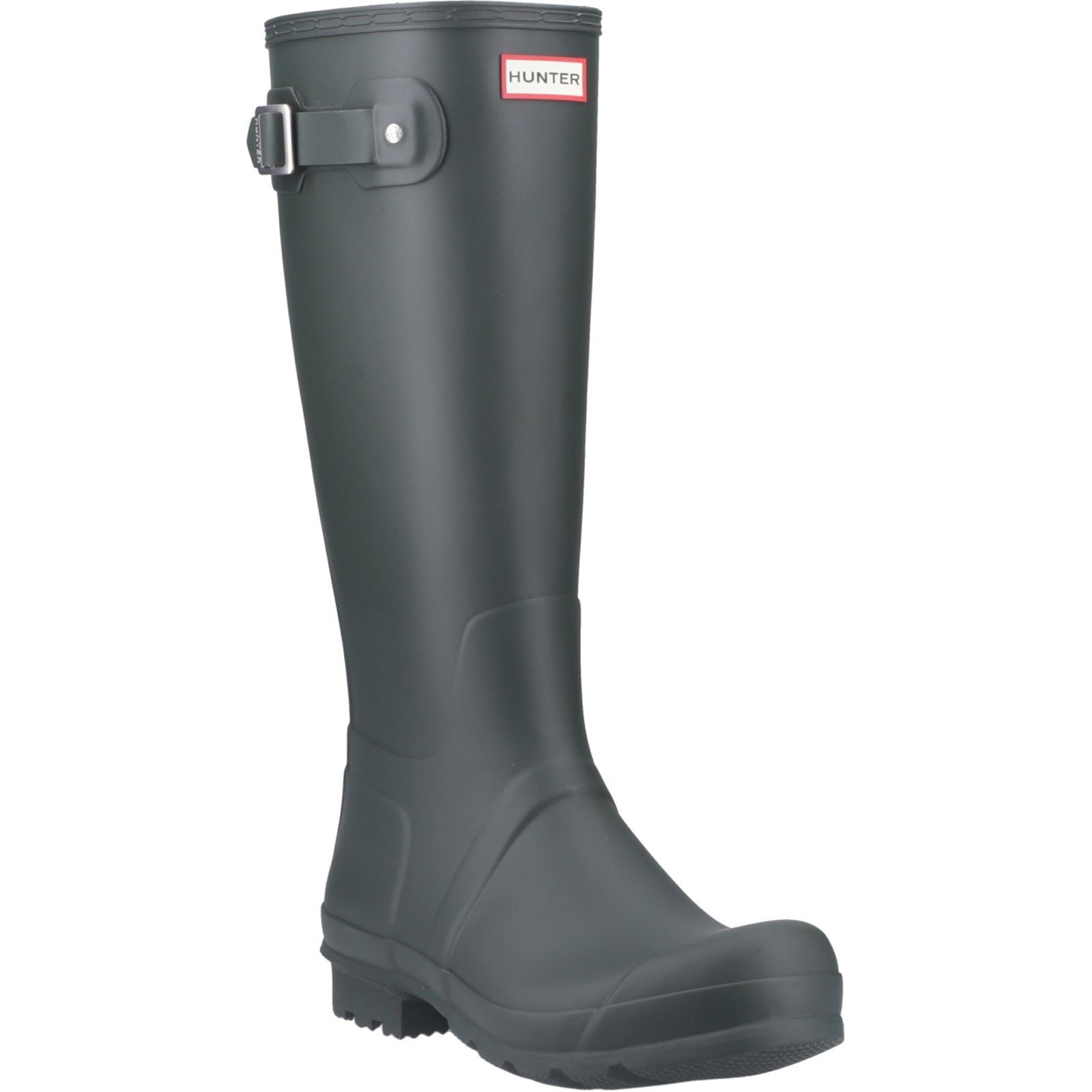 Hunter Original Tall Stivali Di Gomma Verde Scuro Da Uomo.