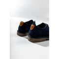 Hush Puppies Scout Scarpe Stringate In Camoscio Blu Scuro Da Uomo