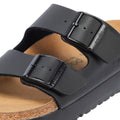 Birkenstock Arizona Flex Platform Sandali Neri Da Donna