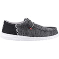 HEYDUDE Wally Funk Open Mesh Scarpe Da Barca Nere/Bianche Da Uomo