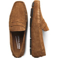 Jack & Jones Jensen Mocassini Da Uomo In Camoscio Color Cognac