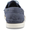 Sperry Authentic 2 Eye Scarpe Da Barca In Pelle Blu Scuro Da Uomo