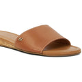 Dune Lino Sandali Da Donna In Pelle Color Cuoio