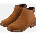 Hush Puppies Maddy Stivali Marroni In Camoscio Da Donna