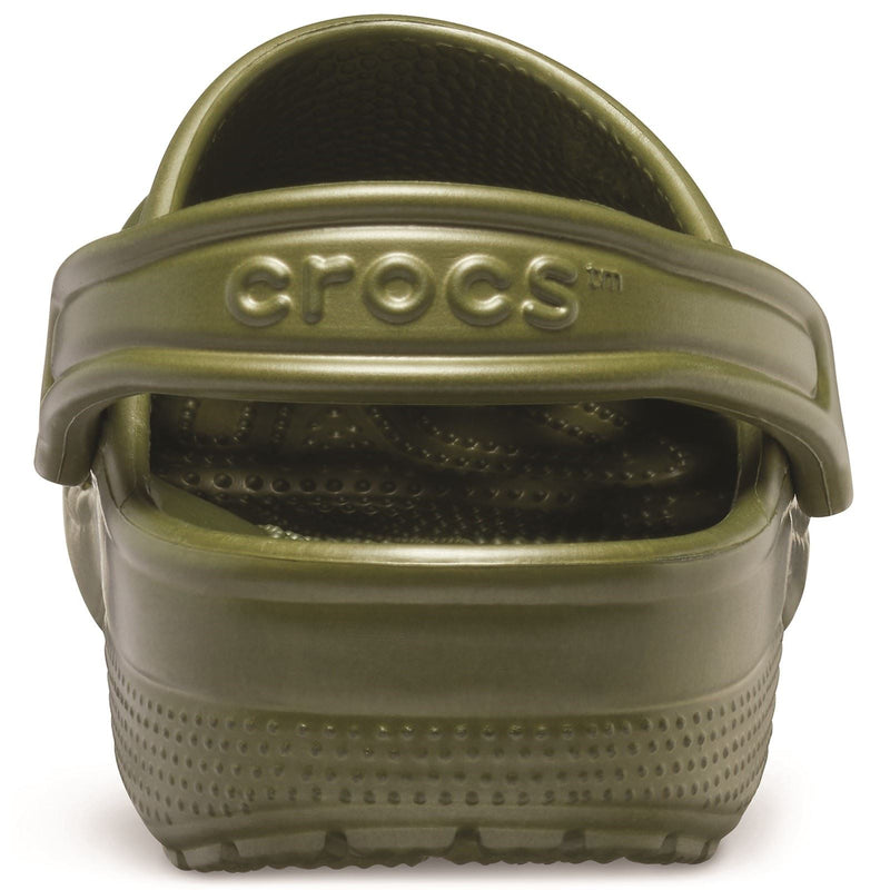 Crocs Classic Croslite Rubber Slides Military Green