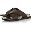 Dune Frankss Zeppa In Pelle Marrone Da Donna