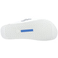 Birkenstock Boston Ciabatte Bianche In Pelle Da Uomo