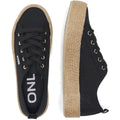 ONLY IDA 1 Scarpe Da Ginnastica Nere Da Donna In Cotone