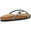 Geox D BRIONIA R Sandali Da Donna In Sintetico Nero/Argento