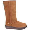 Rocket Dog Sugardaddy Stivali Da Donna In Camoscio Color Castagno