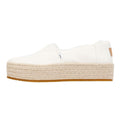 TOMS Valencia Scarpe Espadrillas Bianche Da Donna In Tela