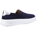 Hush Puppies Corinne Sneakers Da Donna In Pelle Blu Scuro