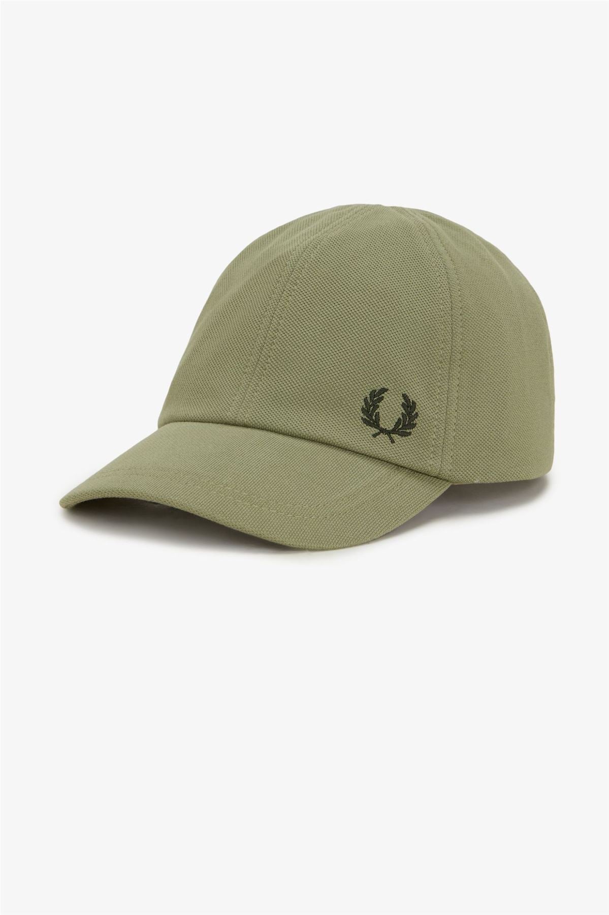 Fred Perry Pique Classic Cappucci In Cotone Verde Menta/Verde Notte