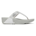 FitFlop Lulu Crystal Mix Sandali Argento Da Donna