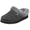 Skechers Keepsakes Ice Angel Pantofole Da Donna In Poliestere Color Carbone.