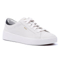 Boss Belwar Tennis Tumble Sneakers Bianche Da Uomo In Pelle