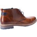 Hush Puppies Jonas Chukka Stivali Da Uomo In Pelle Color Tan