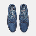 Timberland Classic 2 Eye Scarpe Stringate Blu In Pelle Da Uomo
