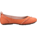 Hush Puppies Janessa Ballerine In Pelle Color Corallo Da Donna