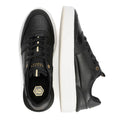 Cruyff Endorsed Tennis Scarpe Da Ginnastica Nere Da Uomo In Pelle