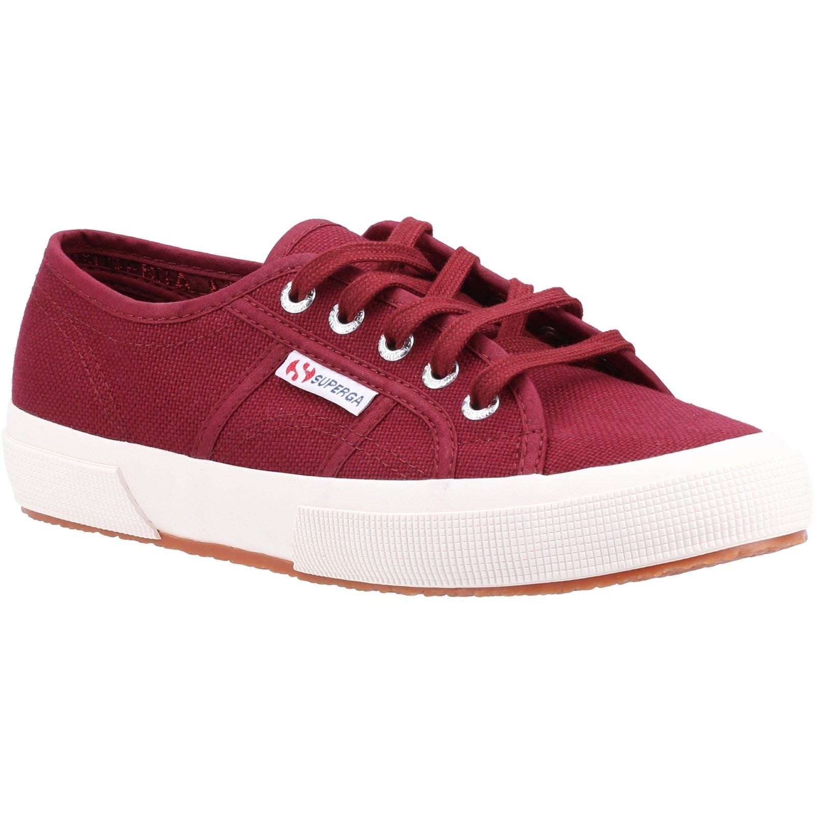 Superga 2750 Cotu Classic Sneakers Da Donna 100% Cotone Bordeaux Scuro
