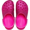 Crocs Classic Glitter Ciabatte Rosa Schiacciate In Termoplastica