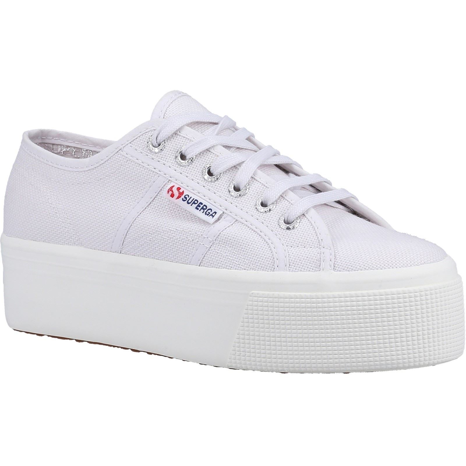 Superga 2790 Linea Up And Down Sneakers Grigie Da Donna In 100% Cotone