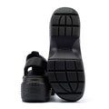 Crocs Stomp Fisherman Sandali Neri Da Donna