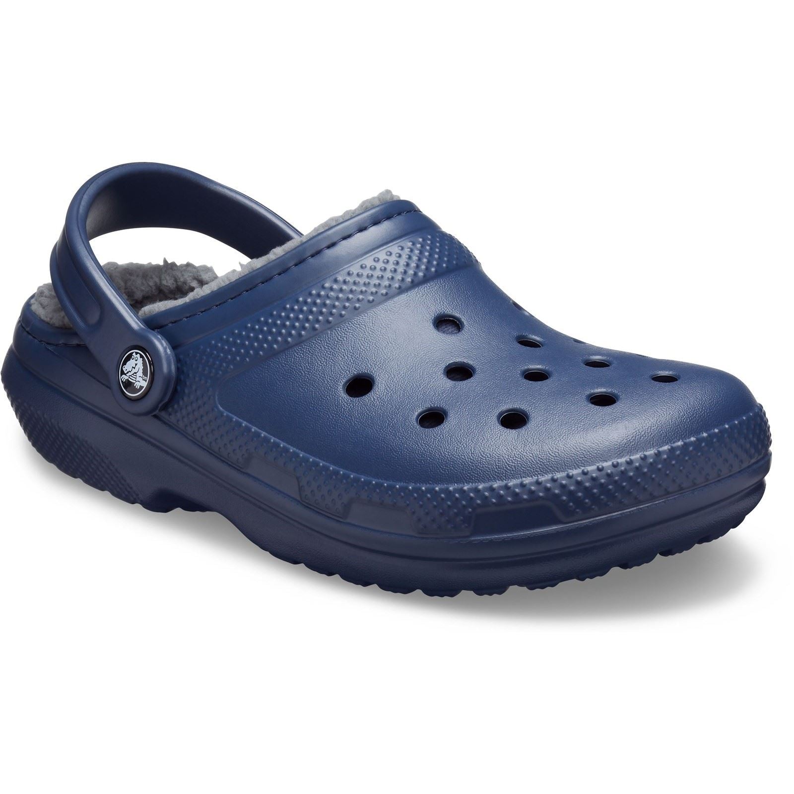 Crocs Classic Lined Ciabatte Termoplastiche Blu Marino/Carbone