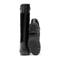 Barbour Oak Tall Stivali Da Donna In Pelle Scamosciata Neri