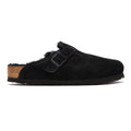 Birkenstock Boston Shearling Pantofole nere