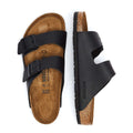 Birkenstock Arizona Birko-Flor Men's Black Sandals Regular