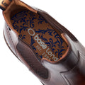 Base London Bloom Stivali Da Uomo In Pelle Marrone Bruciata